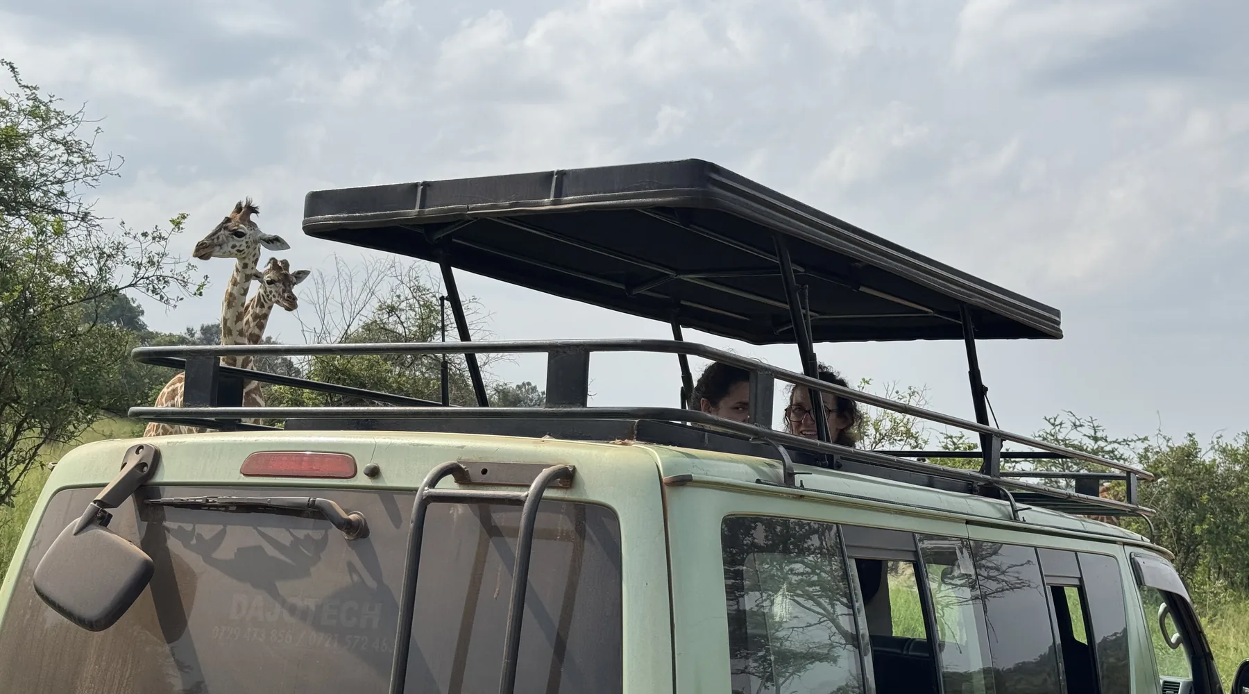 Safari moment in Lake Mburo National Park