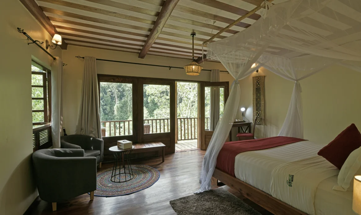 Four Gorillas Lodge cottage near Bwindi