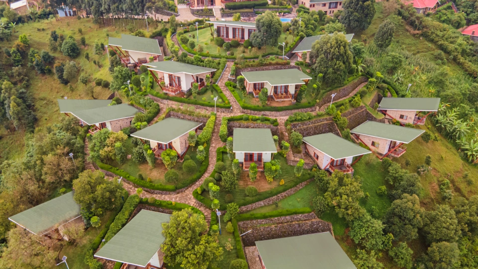 Gorilla Heights Lodge in the Nkuringo sector of Bwindi
