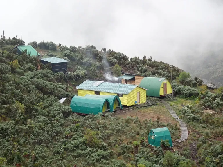 Hunwick's camp Rwenzori scenery
